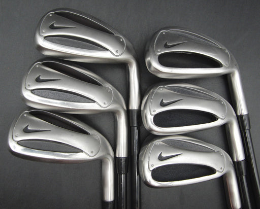 Set of 6x Nike Slingshot Irons 5-PW Stiff Graphite Shafts Nike Grips