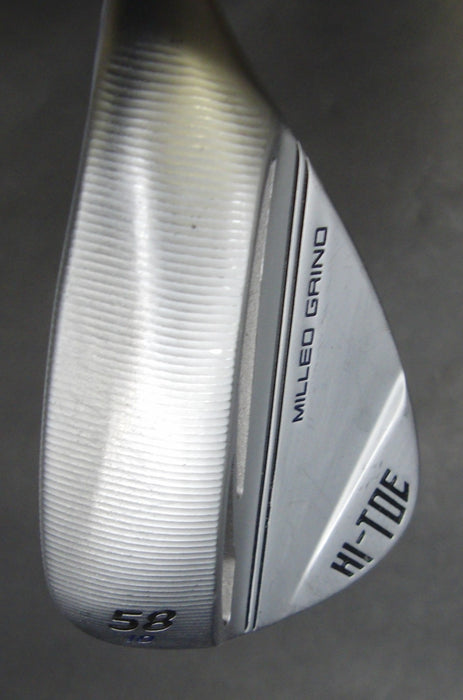 TaylorMade Milled Grind Hi-Toe 58° Sand Wedge Stiff Steel Shaft Golf Pride Grip