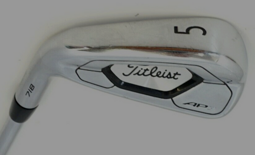 Left Handed Titleist AP3 718 5 Iron Stiff Steel Shaft Golf Pride Grip