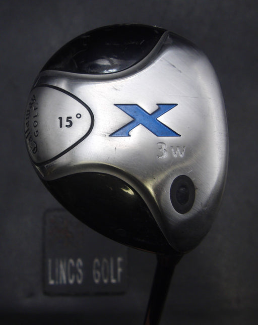 Callaway X 15° 3 Wood Stiff Graphite Shaft Callaway Grip
