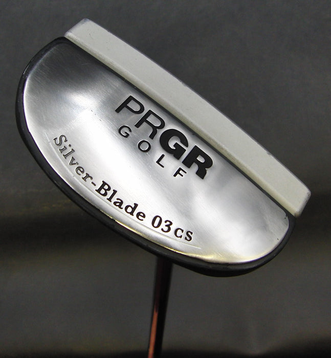 PRGR Silver Blade 03CS Putter 86.5cm Playing Length Steel Shaft SuperStroke Grip
