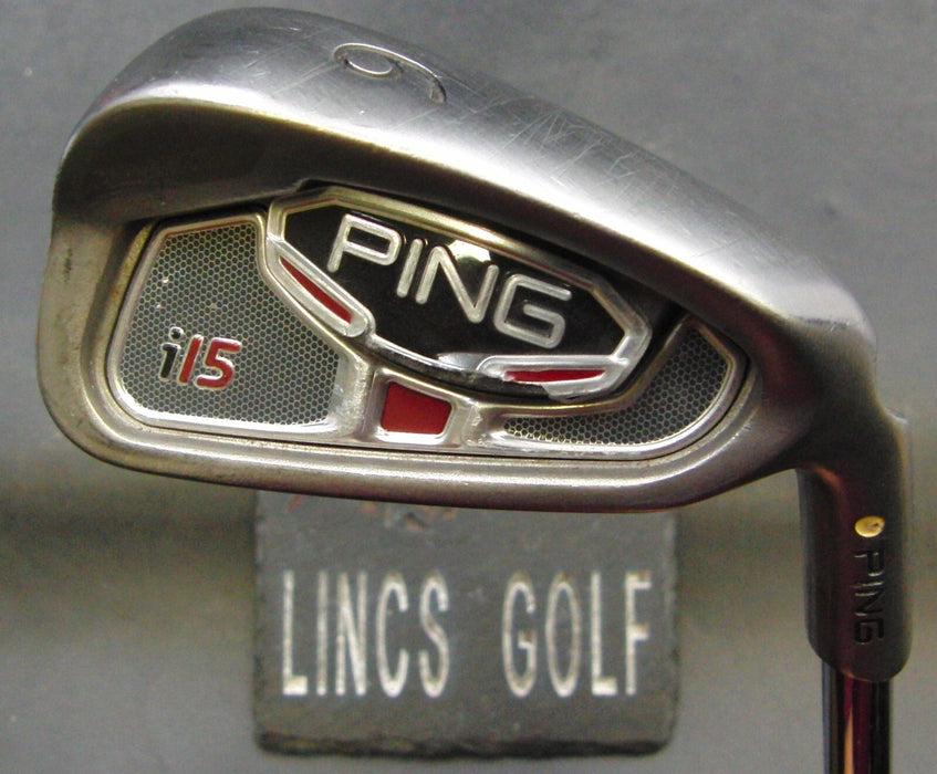 Ping i15 Yellow Dot 6 Iron Regular Steel Shaft Golf Pride Grip