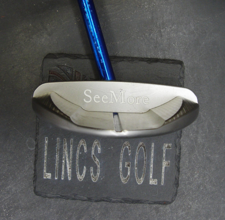 SeeMore M5x USA Milled Putter Steel Shaft 86.5cm Length Rosemark Grip