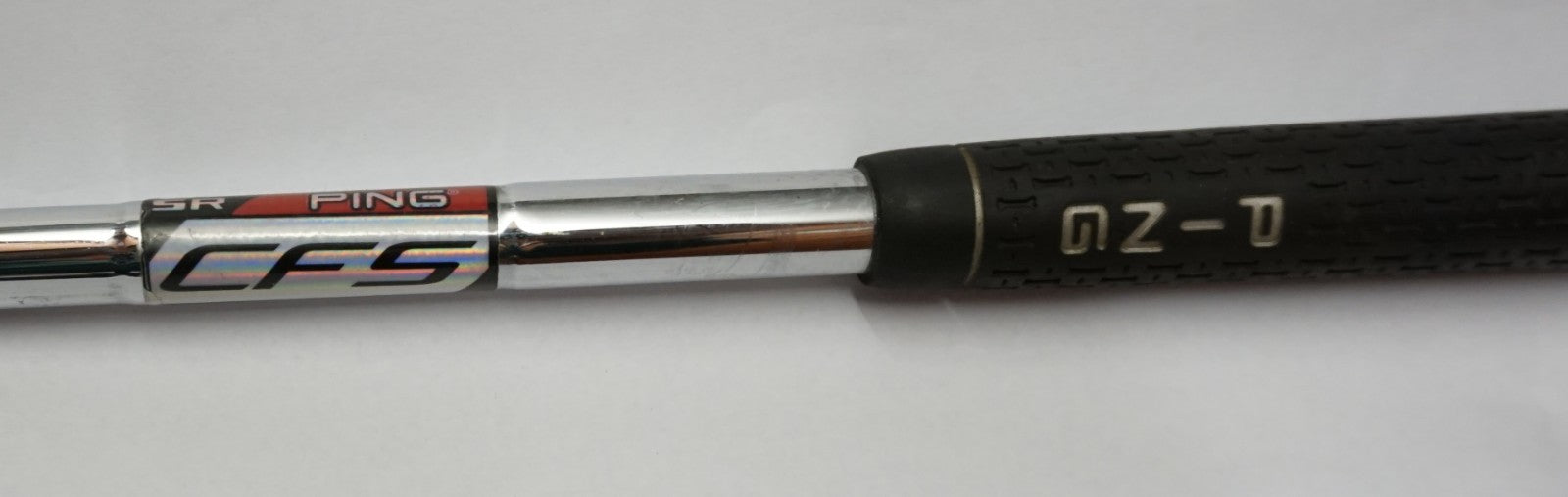 Left Handed Ping G25 White Dot 9 Iron CFS SR Senior Flex Steel Shaft Ping Grip