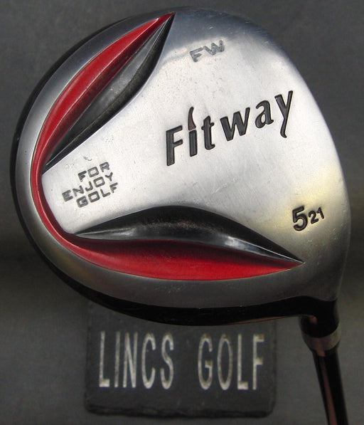 Japanese Fitway FW 21° 5 Wood Regular Graphite Shaft Fitway Grip