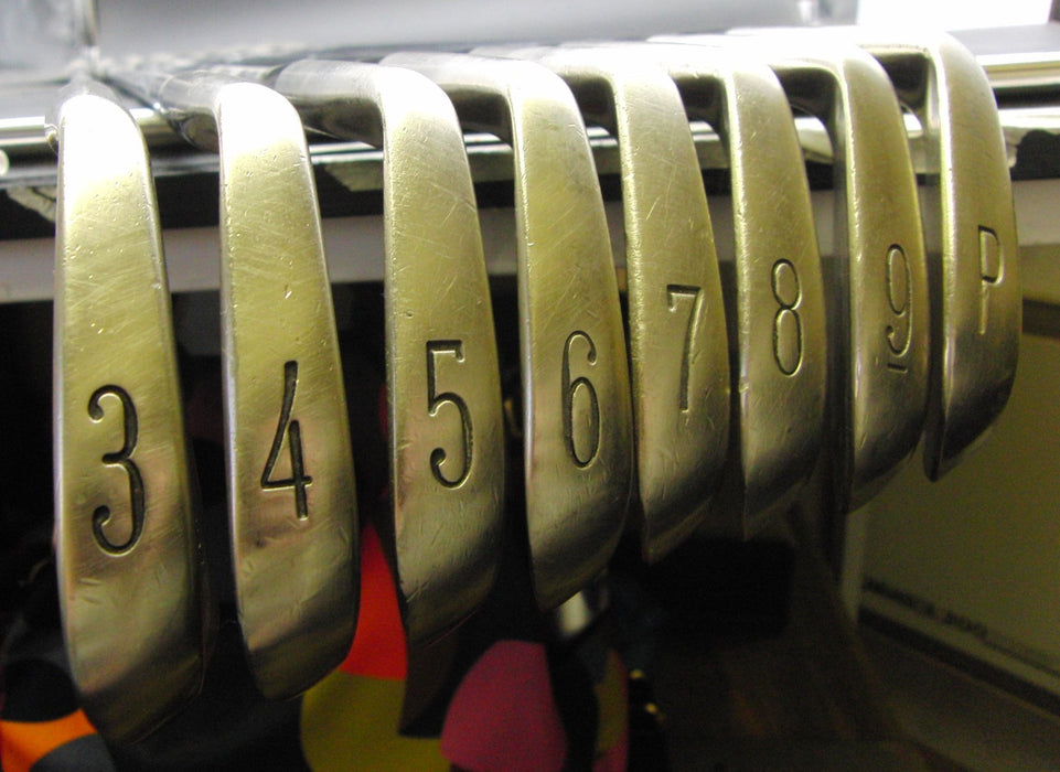 Set of 8x Dunlop Pro Model DP-601 Irons 3-PW Regular Steel Shafts Rite Grips