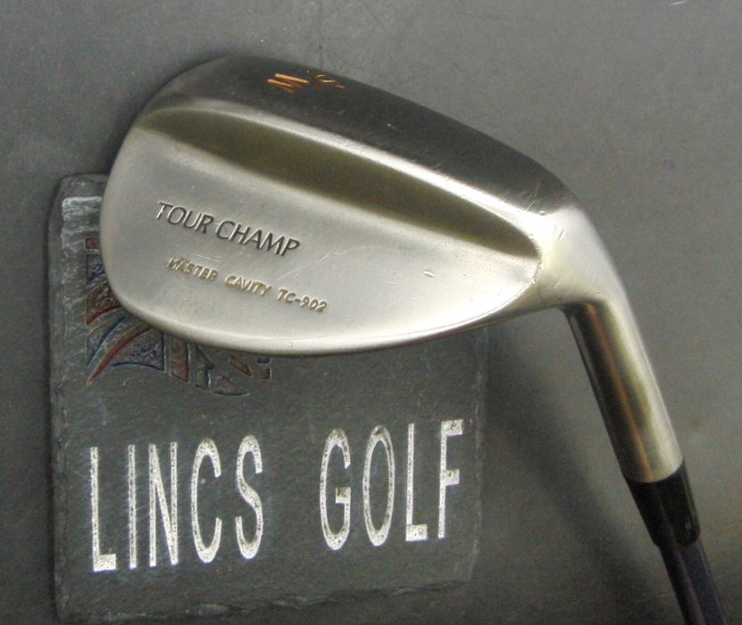 Tour Champ Master Cavity TC-902 Sand Wedge Stiff Graphite Shaft Golf Pride Grip