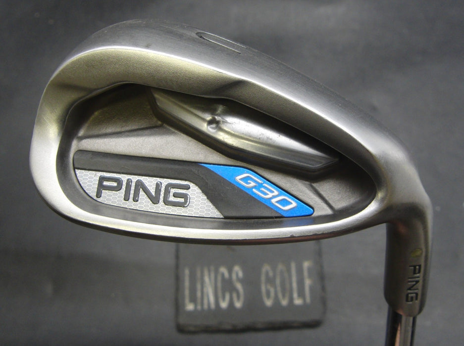 Ping G30 Yellow Dot Gap Wedge Stiff Steel Shaft Black Grip