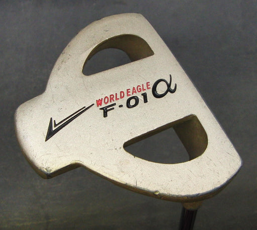 World Eagle α F-01 Putter Steel Shaft 87cm Length Black Grip