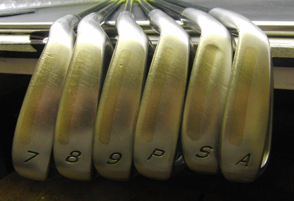 Set of 6x TaylorMade 360 7-SW + AW Irons Regular Graphite Shafts*