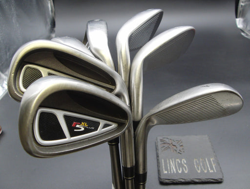 Set of 7 TaylorMade R5 XL Plus Irons 5-PW+AW Regular Graphite Shafts*