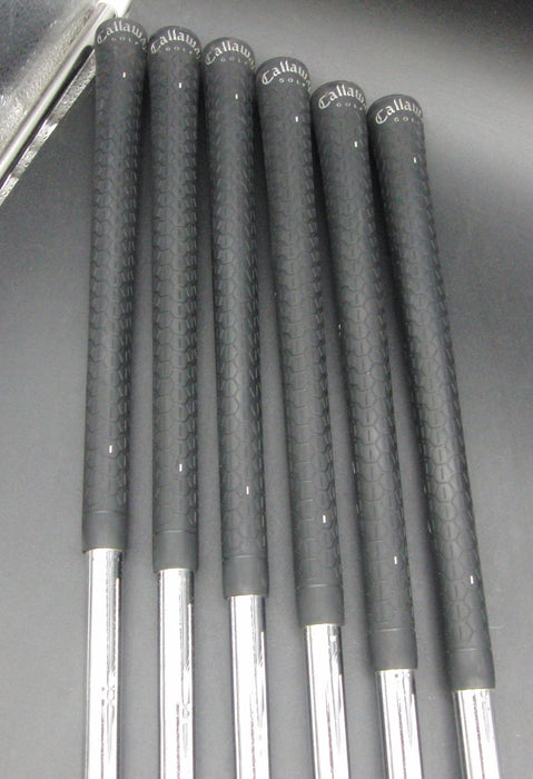 Set of 6x Callaway Big Bertha 2006 5-PW Irons Regular Steel Shafts*