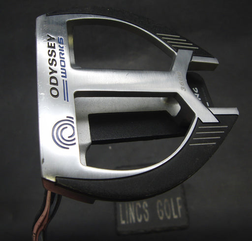 Left-Handed Odyssey Works Fang 360g Putter Steel Shaft 87cm Length Odyssey Grip*