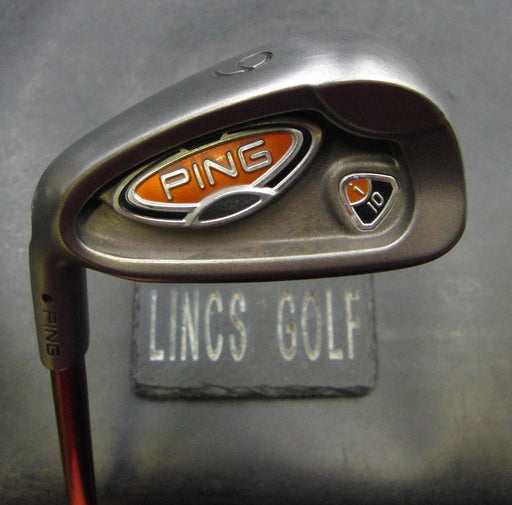 Left-Handed Ping i10 Black Dot 6 Iron Regular Graphite Shaft Ping Grip