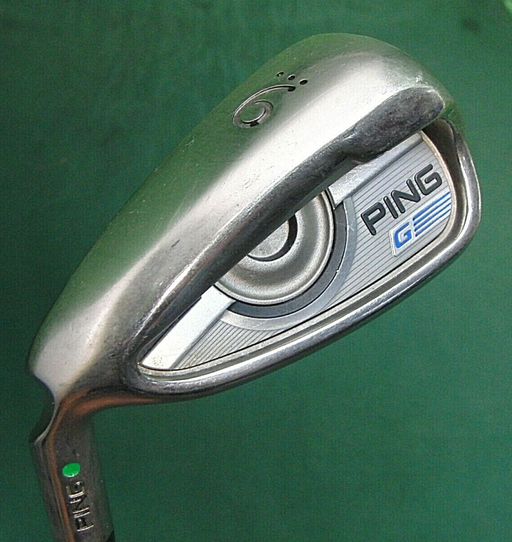 Left-Handed Ping G Series Green Dot 9 Iron Regular Steel Shaft