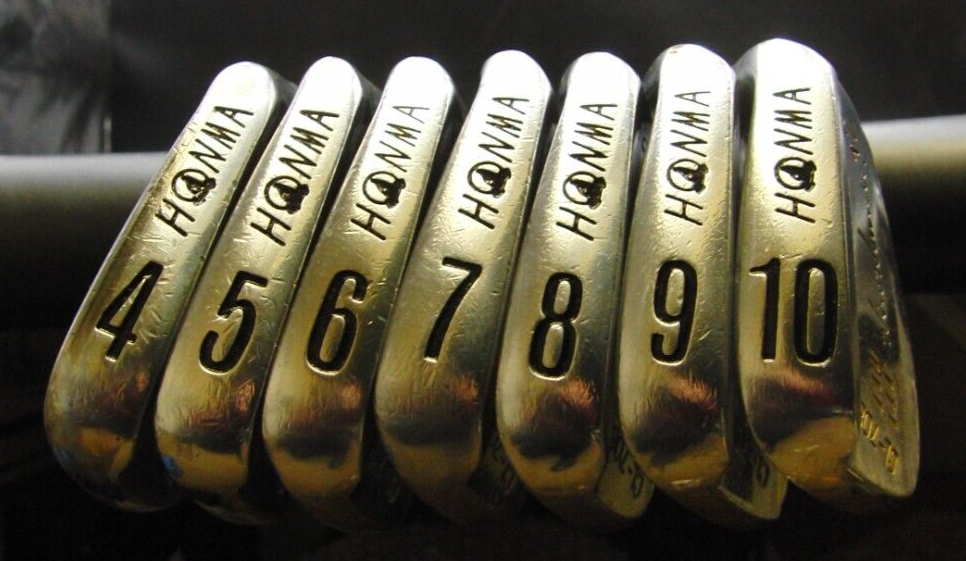 Set of 7 x Honma CL-708 Professional Irons 4-10 Regular Steel Shafts