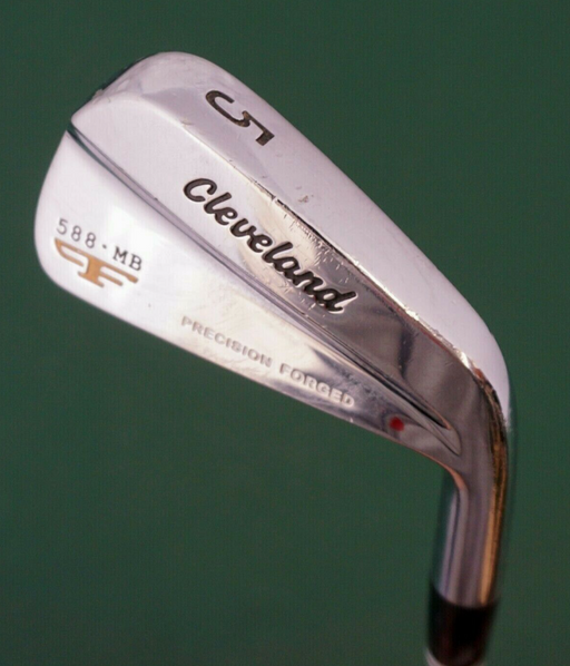 Cleveland 588 MB 5 Iron Stiff Steel Shaft Cleveland Grip
