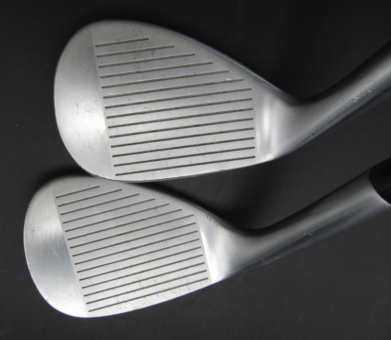 Set of 2 Nike VR V-Rev Grooves Gap & Lob Wedges Stiff Steel Shafts Nike Grips