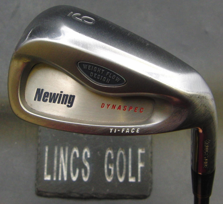 Bridgestone Newing Dynaspec Ti-Face 9 Iron Stiff Graphite Shaft Bridgestone Grip
