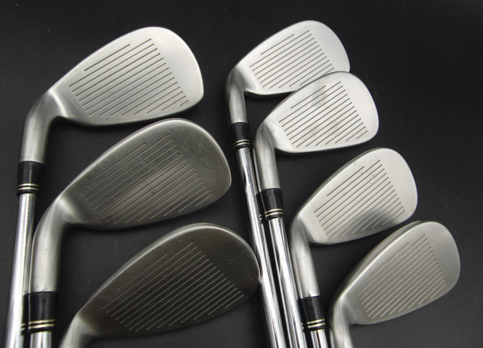 Set of 7x TaylorMade r7 rac XR Irons 5-9+SW+AW Regular Steel Shafts T/M Grips*