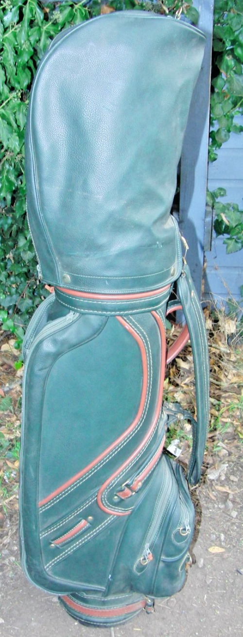 6 Division Trussardi Golf Cart Carry Trolley Golf Clubs Bag*