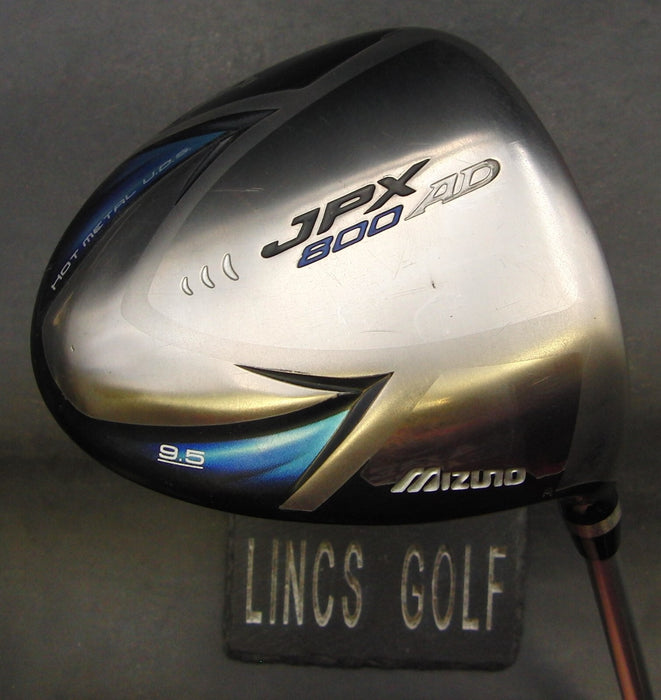 Mizuno JPX 800AD 9.5° Driver Stiff Graphite Shaft Golf Pride Grip