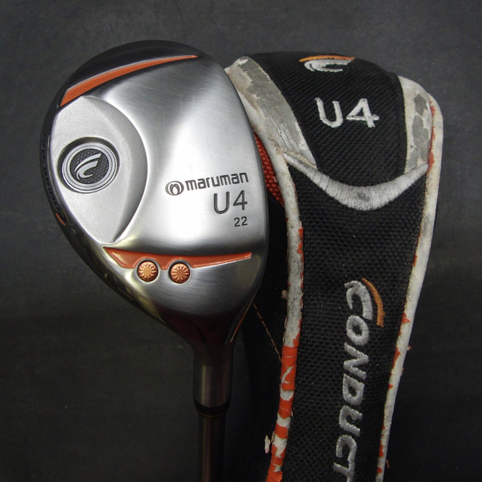 Maruman Conductor 22° 4 Hybrid Regular Graphite Shaft Conductor Grip & H/C