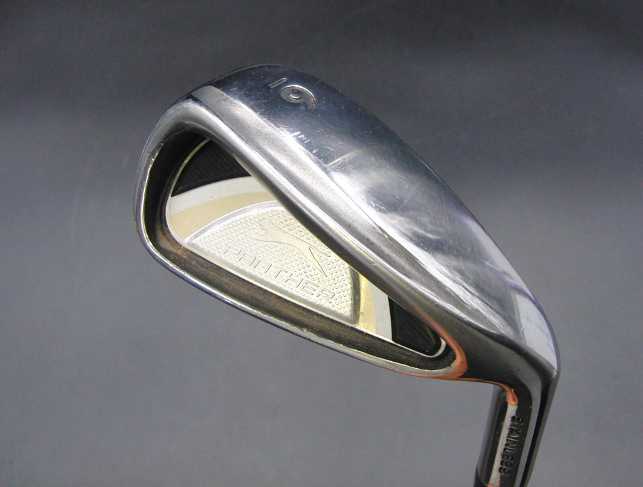 Slazenger Panther Stainless 6 Iron Regular Graphite Shaft Slazenger Grip