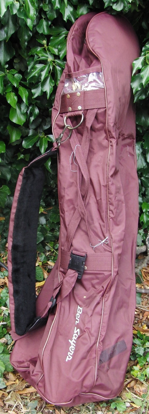 Ben Sayers Purple Foldable Golf Clubs Travel Bag