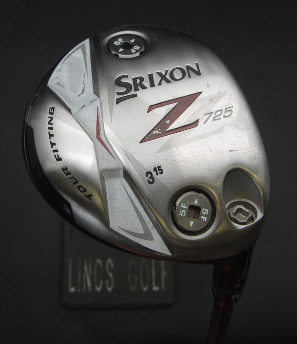 Srixon Z 725 Tour Fitting 15° 3 Wood Regular (Optional) Graphite Shaft