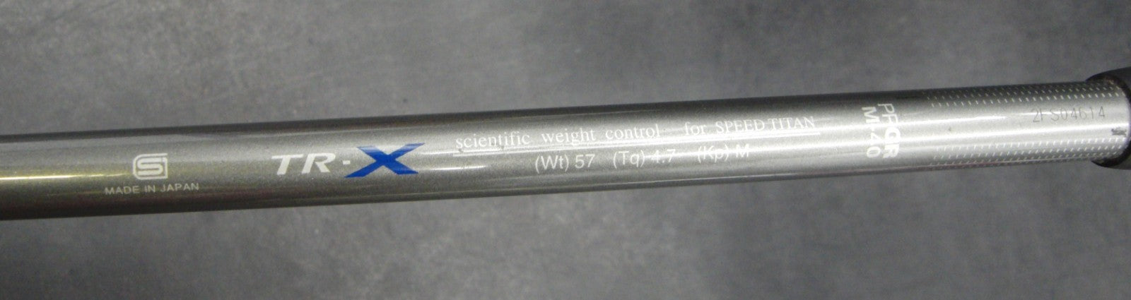 PRGR Speed Titan Forged TR-X 1 Driver Regular Graphite Shaft Black Grip