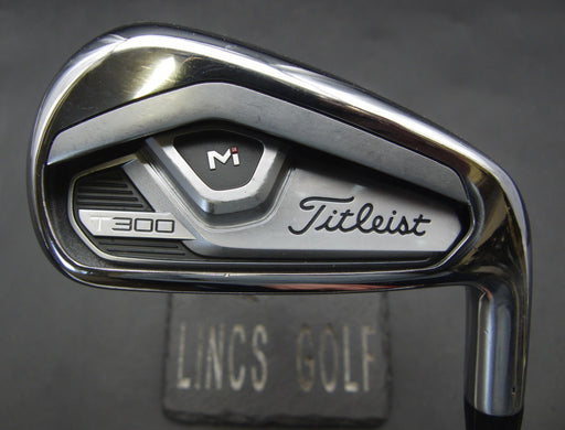 Titleist T300 2021 6 Iron Stiff Steel Shaft Golf Pride Grip
