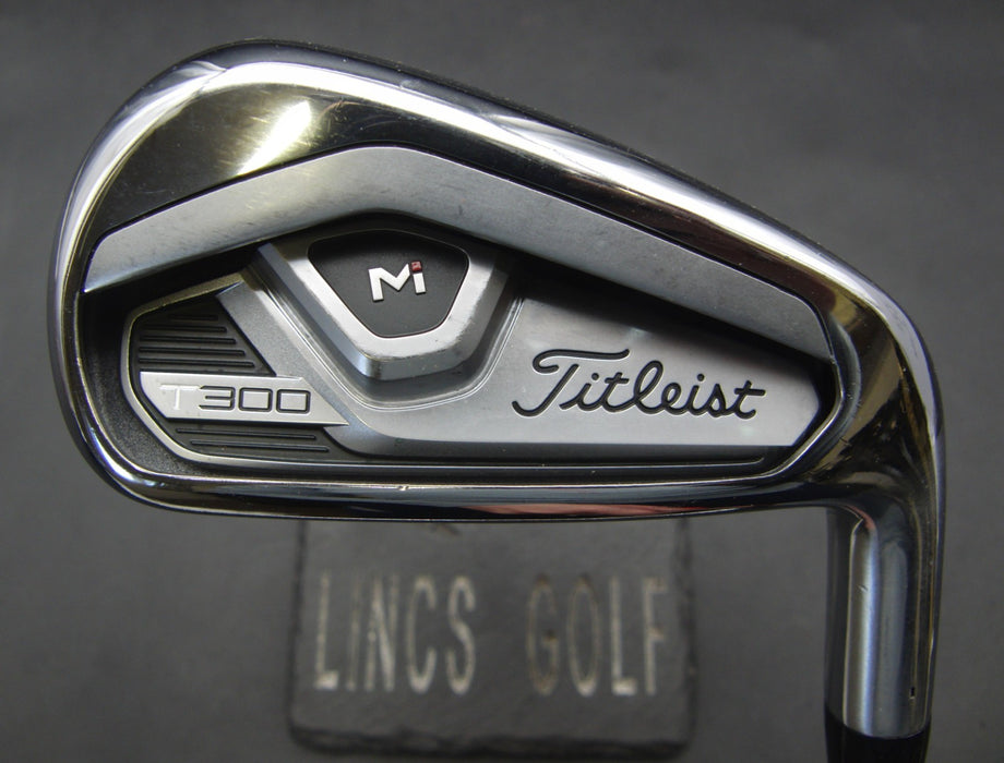 Titleist T300 2021 6 Iron Stiff Steel Shaft Golf Pride Grip