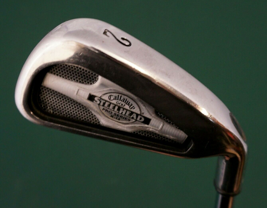 Callaway Steelhead Pro Series X14 2 Iron Extra Stiff Steel Shaft Wilson Grip