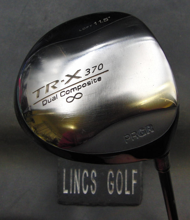 PRGR TR-X 370  Dual Composite 11.5° Driver Regular Graphite Shaft Black Grip