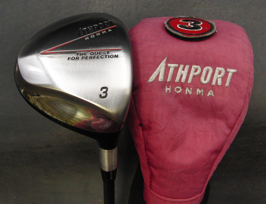 Honma Athport 3 Wood Regular Graphite Shaft Athport Grip & Athport HeadCover