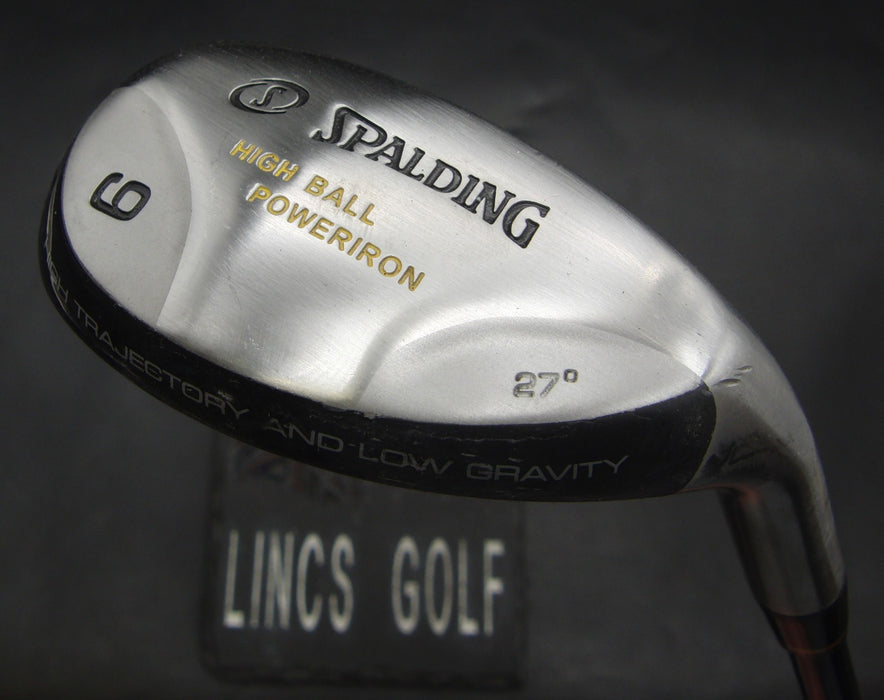 Spalding High Ball PowerIron 27° 6 Iron Regular Graphite Shaft Spalding Grip