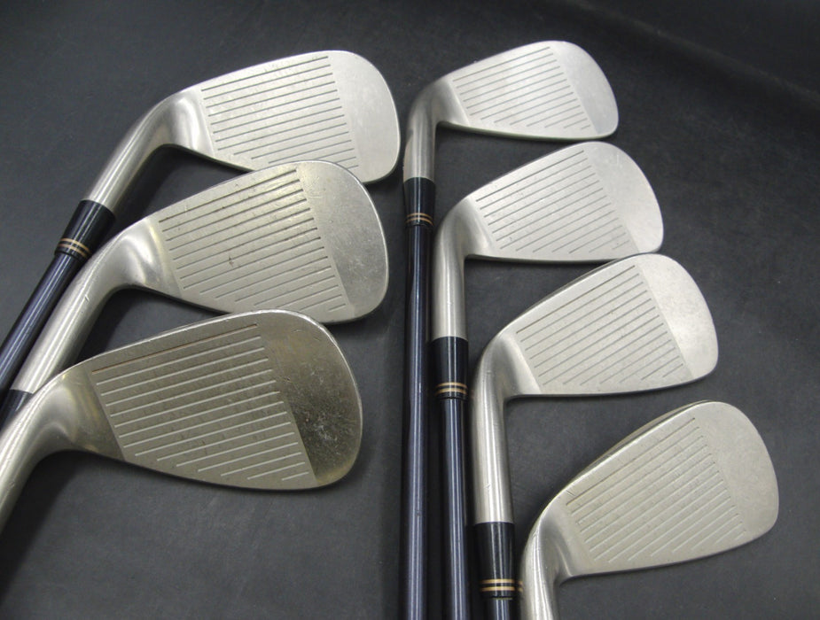 Set of 7 x Dunlop Maxfli EASE Forged Irons 4-PW Stiff Graphite Shafts