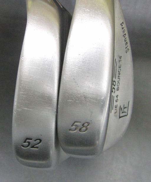 Set of 2 Team Toho Takumi 52° + 58° Wedges Regular Steel Shafts Black Grips