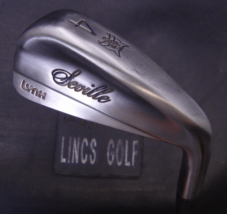 Lynx Seville 4 Iron Regular Steel Shaft Lynx Grip
