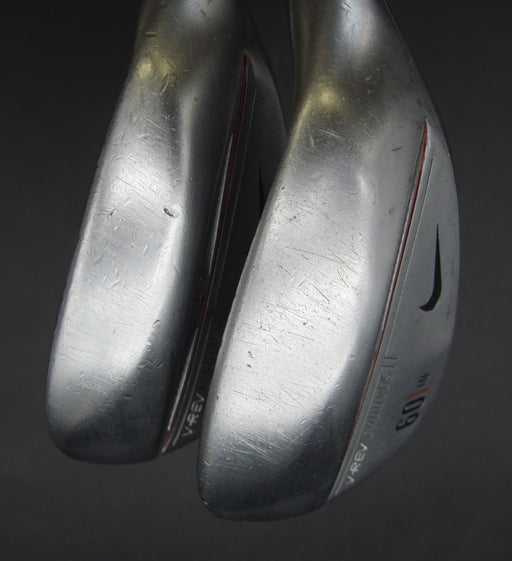 Set of 2 Nike VR V-Rev Grooves Gap & Lob Wedges Stiff Steel Shafts Nike Grips