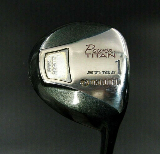 Vintage Maruman Power Titan Deep Gravity ST-10.5° Driver Stiff Graphite Shaft