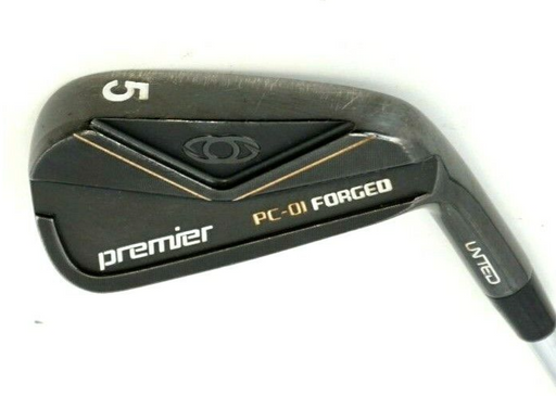 United Premier PC-01 Forged 5 Iron Stiff Steel Shaft Black Widow Grip