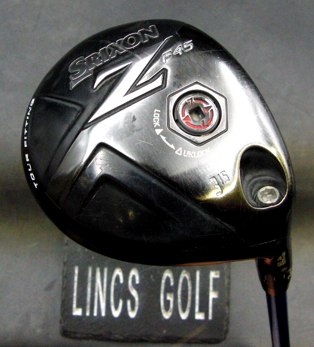 Srixon Z F45 Tour Fitting 15º 3 Wood Stiff Steel Shaft Srixon Grip