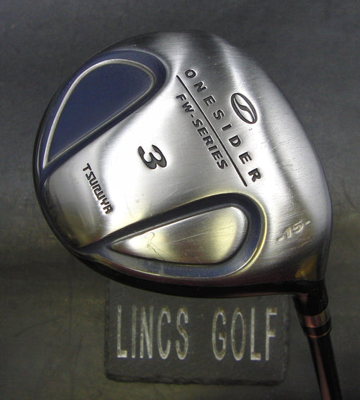 Tsuruya One-Sider Maraging 15° 3 Wood Regular Graphite Shaft One Sider Grip