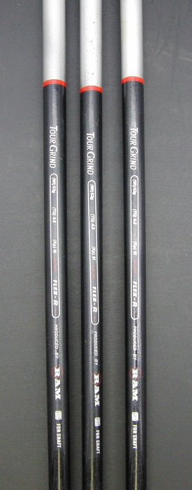 Set of 3 RAM Deep FX-11 Tour Grind 5, 8 Irons & Gap Wedge Regular Graphite Shaft