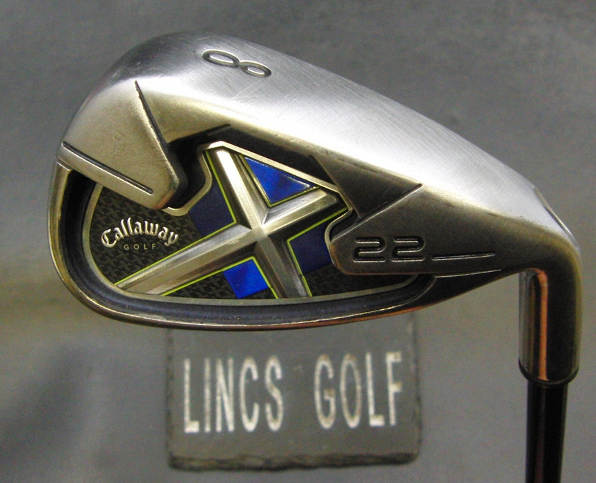 Callaway X22 8 Iron Regular Graphite Shaft Golf Pride Grip