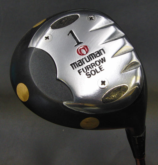 Vintage Maruman Furrow Sole Drive Regular Graphite Shaft + Head Cover