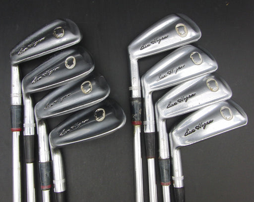 Set of 8x Left-Handed Ben Hogan Apex II White Cameo 3-PW Irons Regular Steel