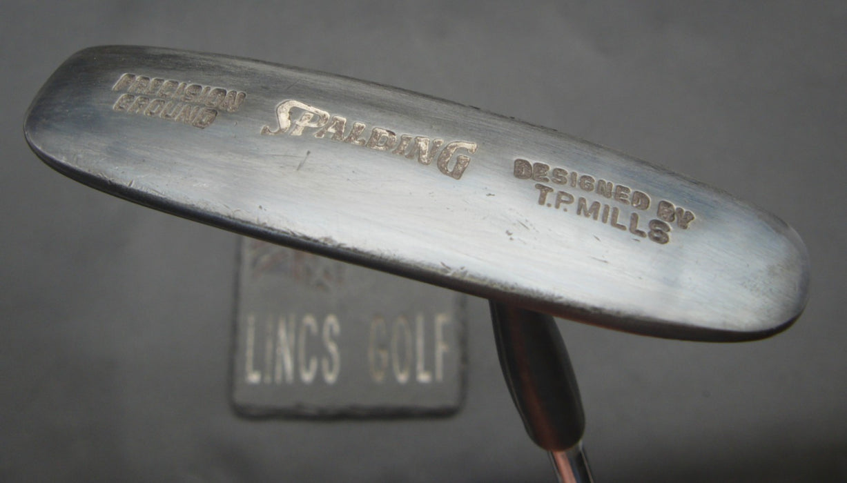 Spalding Precision Ground T.P. Mills 2 Putter 86cm Length Steel Shaft PSYKO Grip